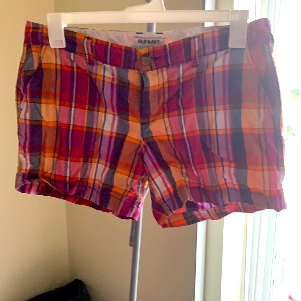 Plaid shorts-lightweight